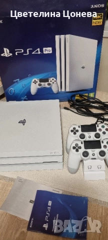Playstation 4 Pro 1TB + 2 джойстика със станция + 3 игри, снимка 3 - PlayStation конзоли - 52367762
