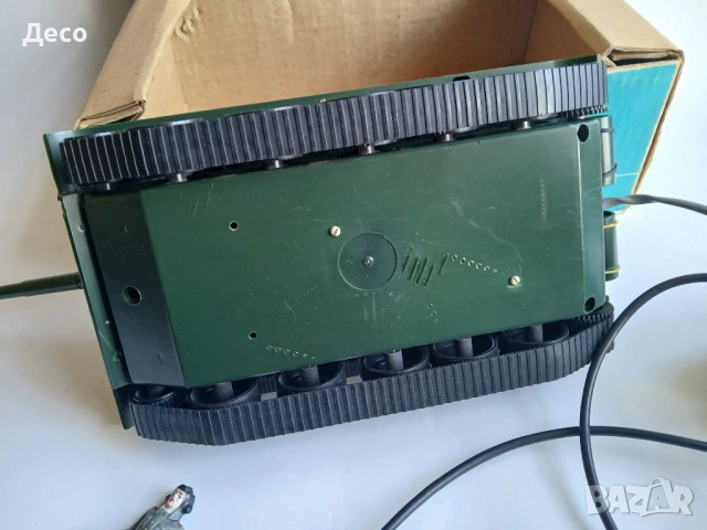 Anker стара пластмасова ГДР играчка танк., снимка 10 - Колекции - 53340795