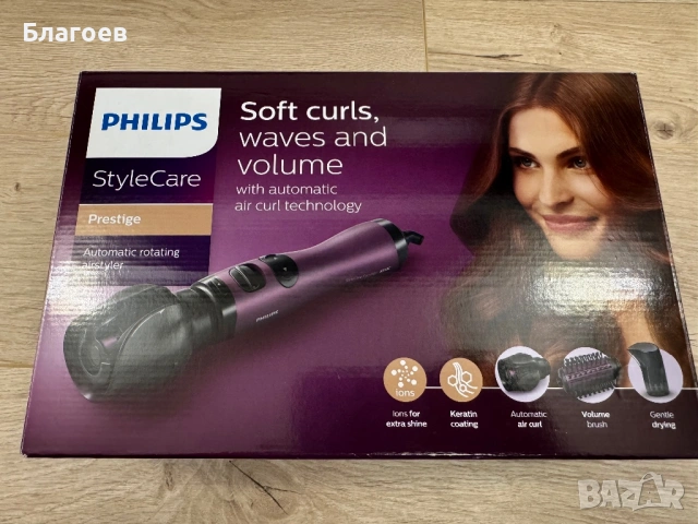 Електрическа четка Philips Style Care 800 W, Керамично покритие