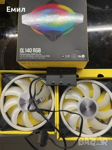 Corsair QL 140mm Duo Pack, снимка 1 - Други - 49541055