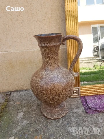Керамична лава ваза голяма