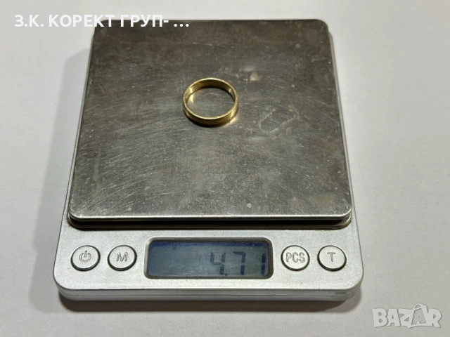 Златен пръстен 14к, 4,71гр, снимка 2 - Пръстени - 53929009