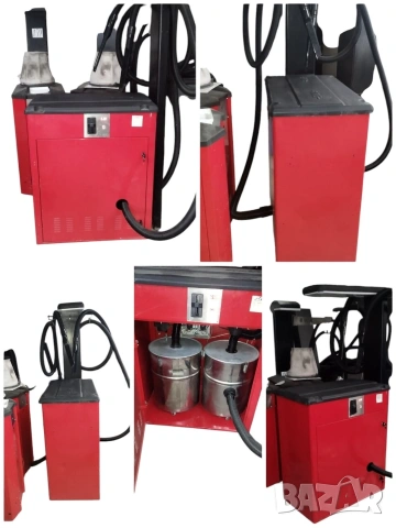 Двупостова прахосмукачка на самообслужване