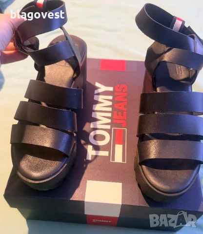 Дамски сандали Tommy Jeans, снимка 4 - Сандали - 54283586