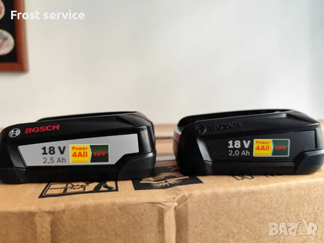 Батерия Bosch PBA 18V 2 броя, снимка 2 - Други инструменти - 48096130