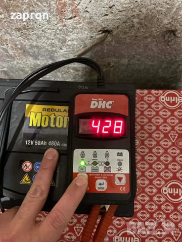 Почти нов акумулатор 60 амп/ч 480 А с гаранция, снимка 2 - Части - 52517309