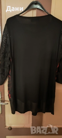 Дамска туника с асиметрични ръкави, снимка 6 - Туники - 53064593