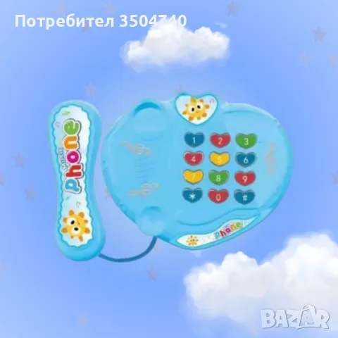 Различни видове играчка телефон, снимка 10 - Други - 48432897