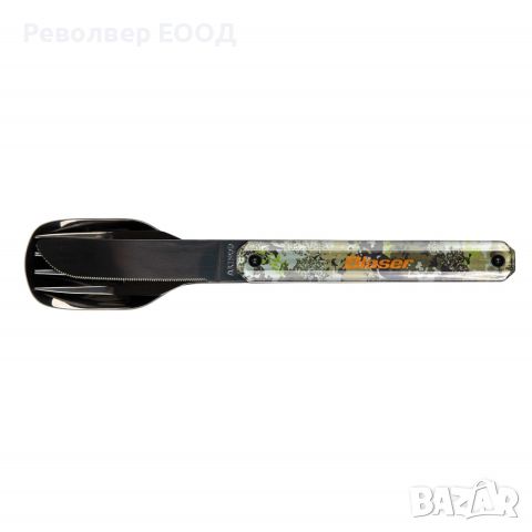 Комплект прибори за хранене Blaser, в цвят HunTec Camo, снимка 2 - Къмпинг мебели - 45321955