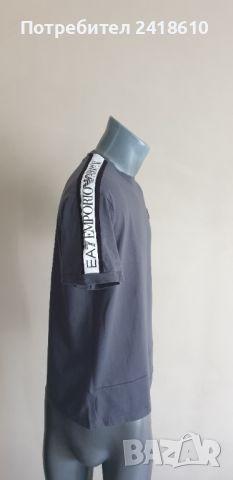 Emporio Armani EA7 Stretch Mens Size S/ M НОВО! ОРИГИНАЛ! Мъжка Тениска!, снимка 3 - Тениски - 46102534