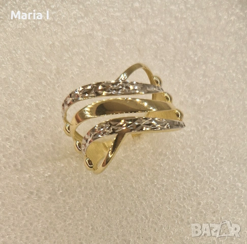 Дамски златни пръстени , снимка 9 - Пръстени - 53402183