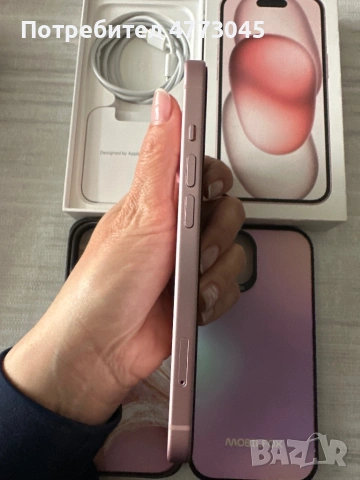 iPhone 15 pink, снимка 4 - Apple iPhone - 53927181