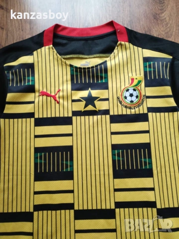 Puma Ghana 2021-22  Away Shirt - футболна колекционерска тениска ХЛ, снимка 2 - Тениски - 54032288