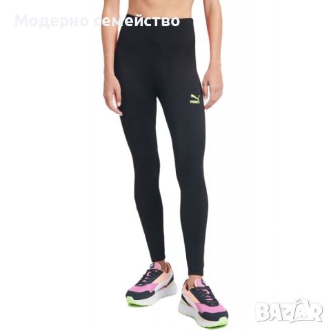 Дамски клин  puma summer squeeze high waist leggings black, снимка 1 - Клинове - 46760554