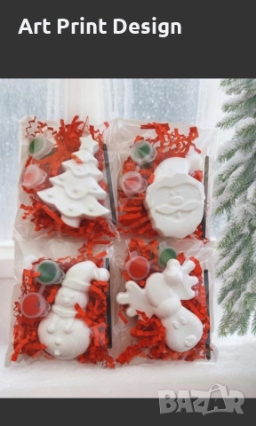 Творчески комплект за оцветяване с четка и боички