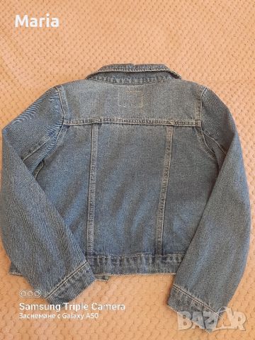 Дънково яке Levi Strauss за момиче , снимка 2 - Детски якета и елеци - 45275884