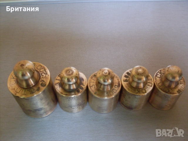 Стари бронзови тежести за кантар.., снимка 8 - Антикварни и старинни предмети - 52909633