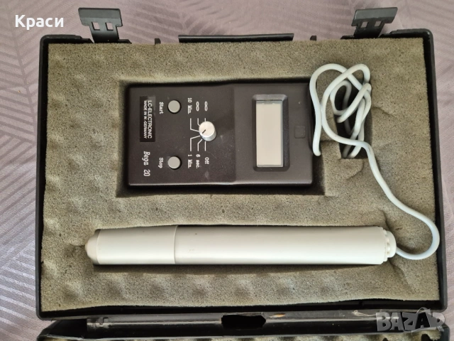 Професионален Гайгеров брояч LC Electronic Bega 20 (Германия). Пълен комплект! 