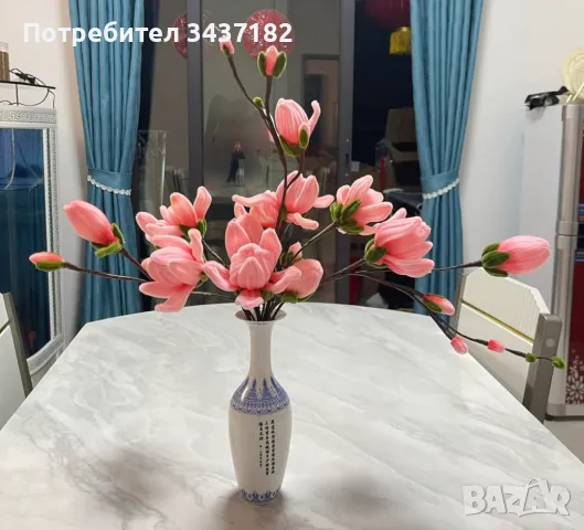 Ръчно изработени цветя! Оригинален подарък за Вашите празници, снимка 13 - Декорация за дома - 48959419