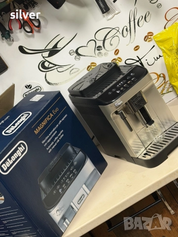 Кафемашина кафе автомат delonghi magnifica evo с гаранция, снимка 8 - Кафемашини - 52645888
