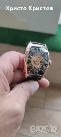 Мъжки луксозен часовник FRANCK MULLER GRAND CENTRAL , снимка 7 - Мъжки - 46870394