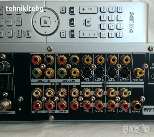 ⭐⭐⭐ PHILIPS DFR9000 ⭐⭐⭐ Топ модел 6.1 канален AV ресивър , 6 х 100 вата, снимка 9 - Ресийвъри, усилватели, смесителни пултове - 51758069