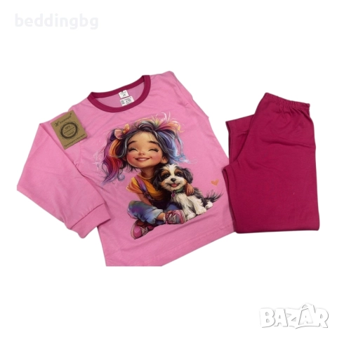 #Детска #Памучна #Пижама с анимационнни герои , снимка 4 - Детски пижами - 33945396