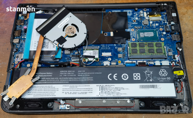 Продавам Touchscreen Lenovo ThinkPad S440/IPS14сKам/4x1.9ghzThr/8gb/SSD256gb/НоваБат/СветКл/Профилак, снимка 12 - Лаптопи за работа - 44969474