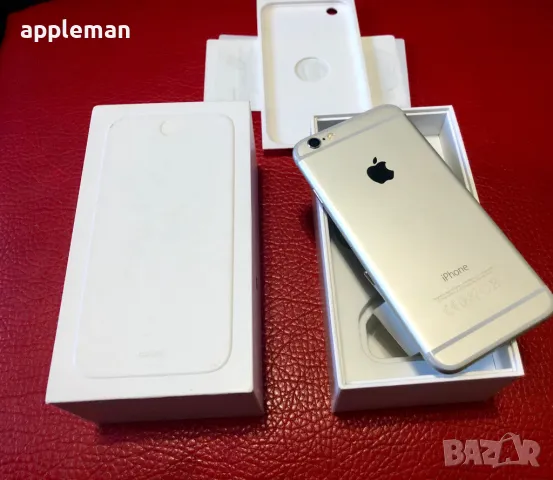 Apple iPhone 6 64Gb Silver Фабрично отключен Батерия 100%, снимка 9 - Apple iPhone - 49715472