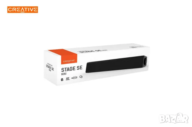  Creative Stage SE mini Bluetooth саундбар с опаковка , снимка 1 - Тонколони - 47893165