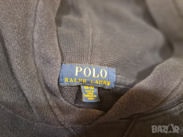 Оригинален Polo Ralph Lauren пуловер – тъмносин, размер 14–16, снимка 5 - Детски анцузи и суичери - 52057935