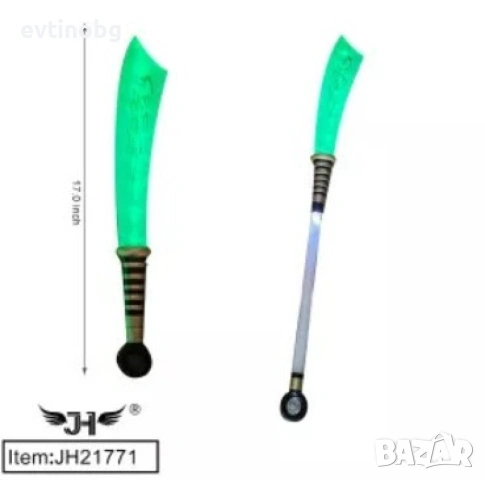 Светещ детски LED меч със звукови ефекти. Влезте в света на приключенията и фантазията с нашия Свете, снимка 5 - Други - 54049359