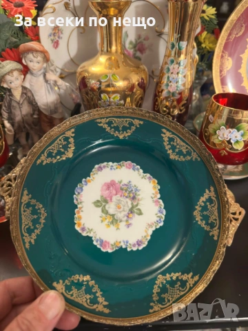 Scherzer Bavaria Germany  Crown Circa 1949 - немска класика Код P1863, снимка 12 - Декорация за дома - 53279313