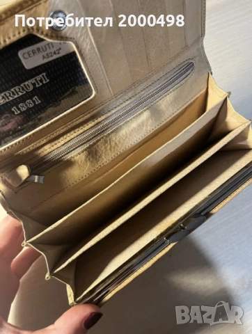 Луксозен дамски портфейл cerruti 1881, снимка 4 - Портфейли, портмонета - 53951706