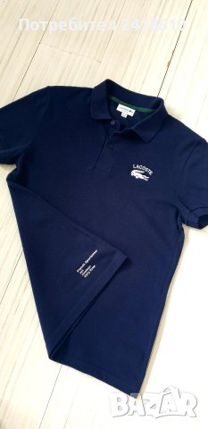 Lacoste Regular Fit Pique Cotton Mens Size 4 - M НОВО! ОРИГИНАЛ! Мъжка Тениска!
