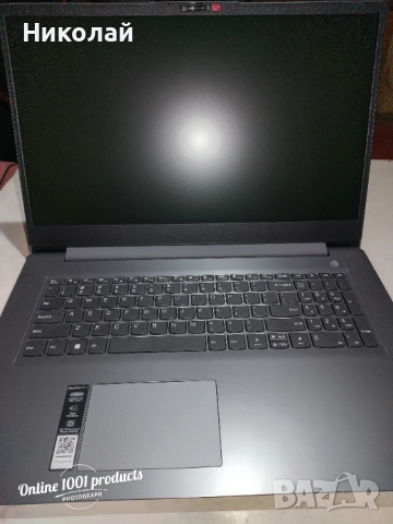 Коледни промоции! - лаптоп Lenovo IdeaPad 3 17 инча чисто нов с 4 години гаранция!