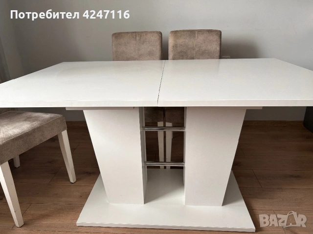 Трапезна маса с 6 стола