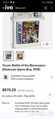 nintendo game boy turok, снимка 2 - Игри за Nintendo - 50434325