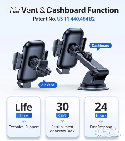 VICSEED 3-в-1 Универсална стойка за телефон , снимка 9 - Селфи стикове, аксесоари - 53276837
