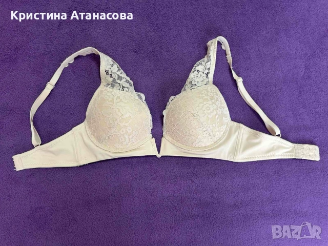 🤍 Дамски сутиен бял, снимка 4 - Бельо - 52479308