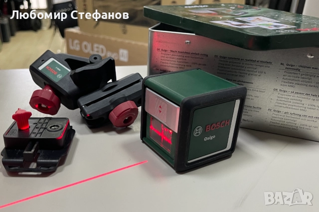 Линеен лазерен нивелир BOSCH Quigo 