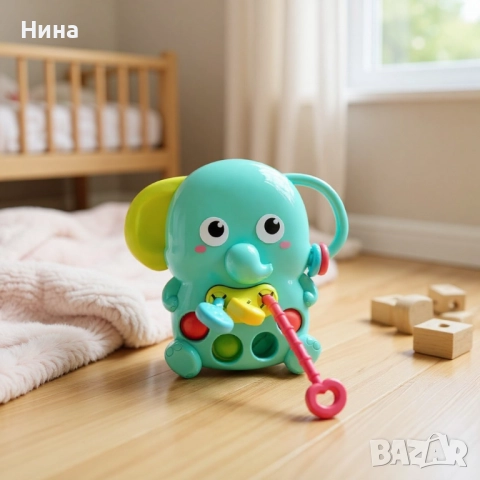 Сензорна играчка Montessori elephant/ слонче
