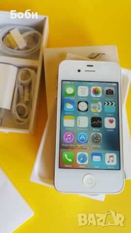 iPhone 4S (64gb) White IOS 9.1.3, снимка 2 - Apple iPhone - 46130527