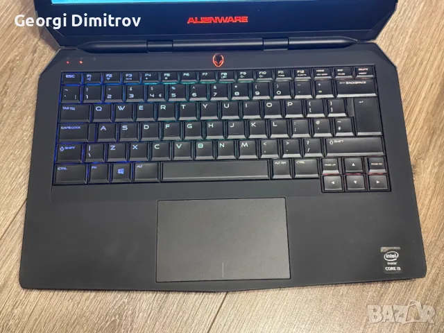 Alienware 13 i5/16RAM/512SSD, снимка 2 - Лаптопи за игри - 48283059