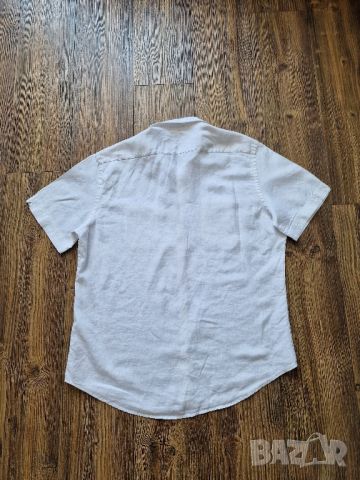 Страхотна мъжка ленена риза MEXX,без забележки като нова,  , размер XL , снимка 5 - Ризи - 45741612