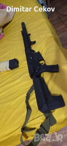 ЕЪРСОФТ DMR DELTA ARMORY AR15 (НАПРАВЕНА), снимка 2 - Въздушно оръжие - 52959188