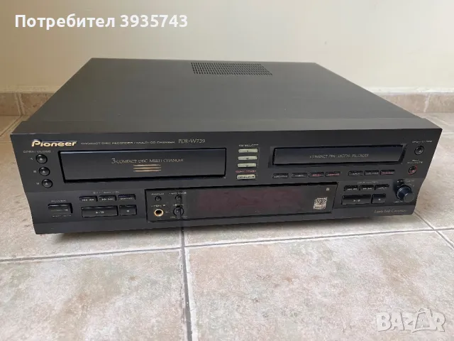 Pioneer PDR-W739 записващ CD player, снимка 3 - Декове - 48062426