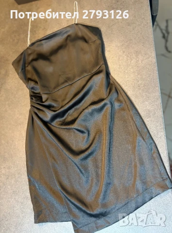 Сатенена рокля ZARA, снимка 2 - Рокли - 51320901