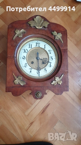 Стенен механичен часовник "Густав Бекер", снимка 8 - Антикварни и старинни предмети - 53098107