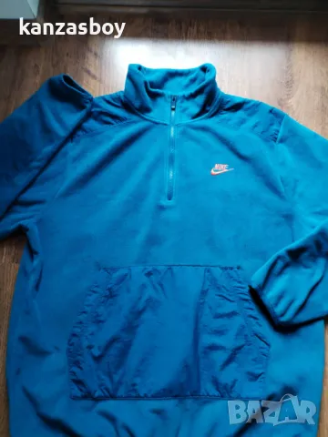 Nike Polar Fleece 1/2-Zip - страхотен мъжки полар Л, снимка 4 - Спортни дрехи, екипи - 49318639